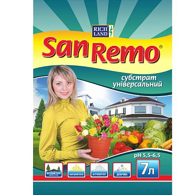 Субстрат San Remo универсальный 7 л