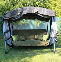 Качели с навесом GreenGard Гойдалка садова GreenGard 