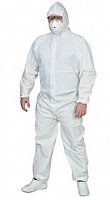 Комбинезон защитный BeSafe Master (PP+microPE) 50г/м2 р. M рост 1-2 01-40 белый