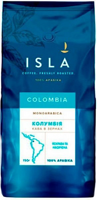 Кава в зернах моноарабіка Колумбія 150 г