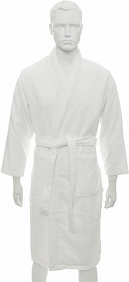 Халат мужской Durutex р. S белый Fluffy 