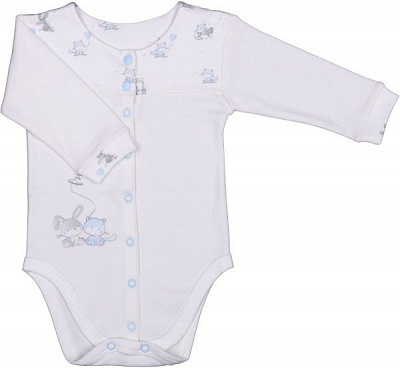 Боді дитяче для хлопчика Baby Veres Friendship р.68 блакитний