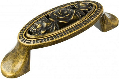 Меблева ручка DR 65 G19/G19 64 мм античне золото DC