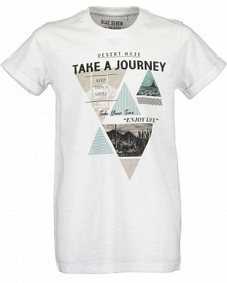 Футболка детские Blue Seven р.140 белый 602767 X_001_р.140 