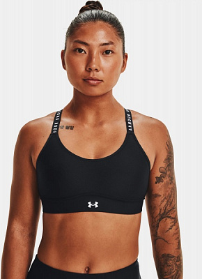 Бра Under Armour UA INFINITY MID COVERED 1363353-001 р.XL черный