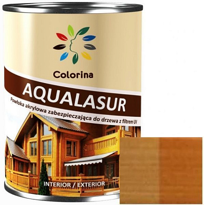 Антисептик COLORINA Aqualasur клен глянец 2,5 л
