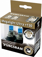 Лампа галогенная 53110XNU Megalight Ultra +130% H11 H11 PGJ19-2 12В 55 Вт 2 шт.