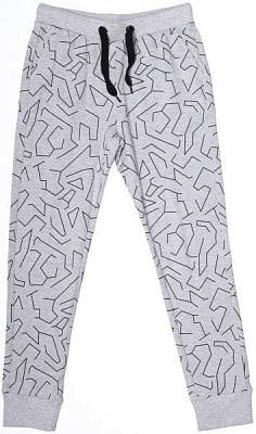 Брюки спортивные LINCOLN&SHARKS 2M3903 р.158 серый с черным 