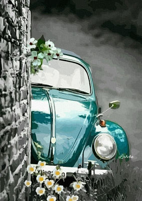 Картина по номерам Игра в прятки 10516-АС 40х50 см ArtCraft 