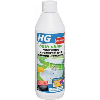 Средство HG Bath shine для чистки ванной комнаты 0,5 л