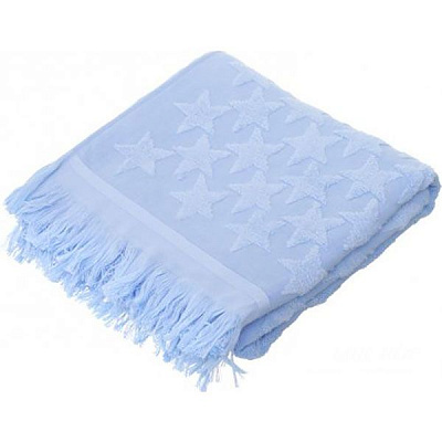 Полотенце пляжное La Nuit Stars 70x140 см светло-фиолетовое