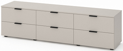 Тумба под ТВ Metkas Home A02 6ш ЛДСП 1800x490x420 мм /кашемир