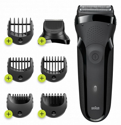 Електробритва Braun Series 3 300BT black/black