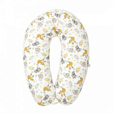 Подушка для кормления IDEIA Обнимашки с пуговкой 30x190 см разноцветный 4820227285075 