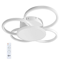 Светильник светодиодный LED CONCEPT Sutton R 4 с пультом ДУ 95 Вт белый 2800-6000-RGB К 