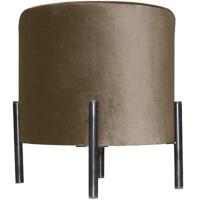 Пуф Ракета велюр Jasmin 16 бежевый 