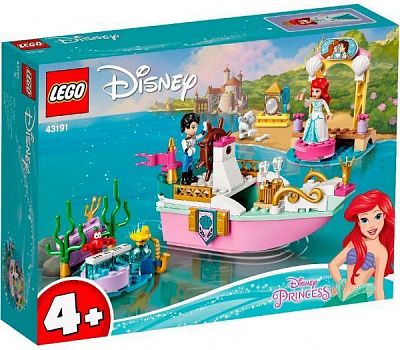 Конструктор LEGO Disney Праздничная лодка Ариэль 43191