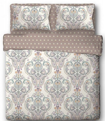 Комплект постільної білизни Versace Gold 1.5 різнокольоровий Ibodo