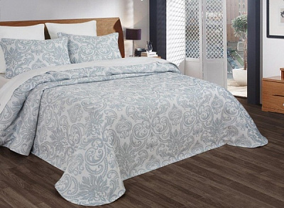 Покрывало Prince 230x260 см La Nuit бело-голубой 