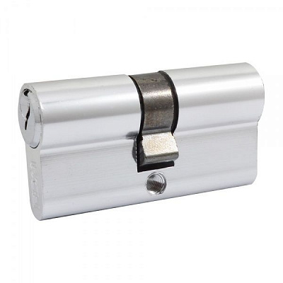 Цилиндр RDA 29762 30x30 ключ-ключ 60 мм матовый хром