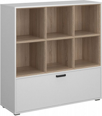 Стеллаж VMV Holding Arte белый/дуб сонома белый 