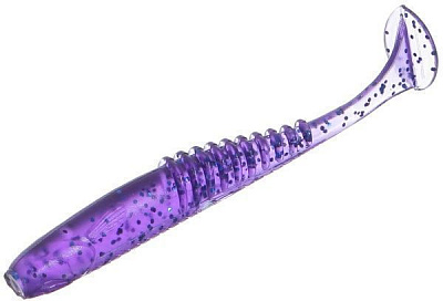Приманки для ловлі риби Гангста Мінов 76 мм 9 шт. віолет