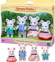 Набір іграшок Sylvanian Families Сім’я білосніжних мишей 