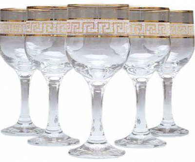 Набор бокалов для белого вина Nevakar 31-146-232 165 мл 6 шт. LAV 