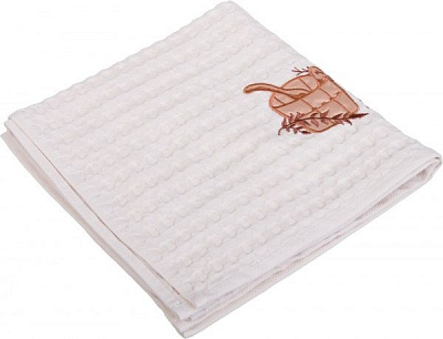 Полотенце для сауны 90x50 см кремовый 