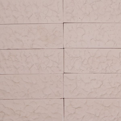 Плитка гипсовая прямая Бриз розовый 0,5 кв.м 