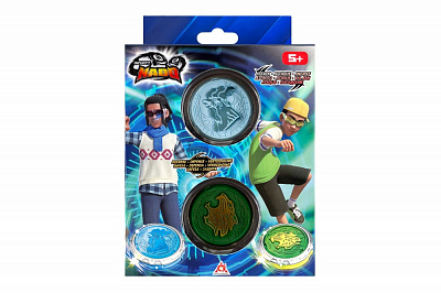 Игровой набор Infinity Nado VI Starter Nado Pack Gold Warrior Phoenix Lighting Leopard Золотой Воин Феникс и Ослепительный Леопард EU654197