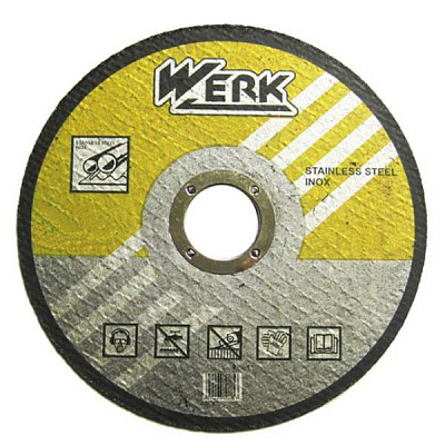 Круг відрізний Werk 125x1.6x22.2 мм метал