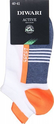 Носки Diwari ACTIVE 16С-72СП 083 р. 25 джинсоранжевый 1 пар 