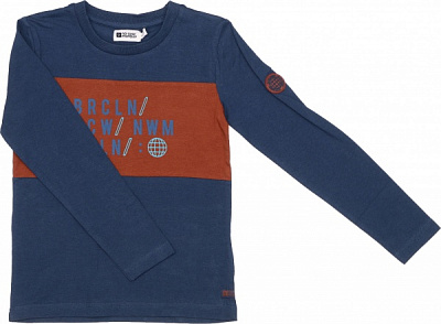 Реглан для хлопчика NWM р.140 синій із коричневим U44165-1