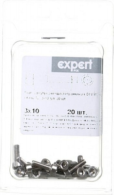 Болт метрический DIN912 3x10 мм 20 шт.