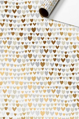 Бумага для упаковки STEWO Nicoletto silver 70x150 см 