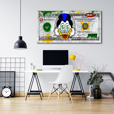 Постер Scroodge 70x140 см Brushme