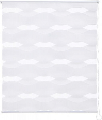 Ролета день-ночь Bella Vita D116 39x160 см волна молочная 