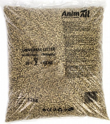Наповнювач для котячого туалету AnimALL Універсал 12 кг