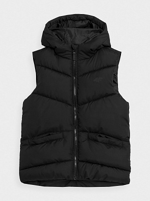 Жилет 4F VEST JACKET F023 4FJSS23TVJAF023-20S р.128 черный