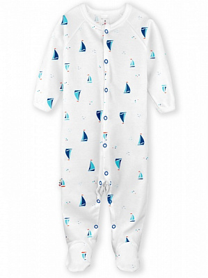 Человечек для мальчика Софія Ships р.80 белый 450280 