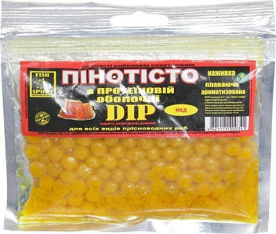 Тісто протеїнове FISH SPORT в діпі 50 г мед