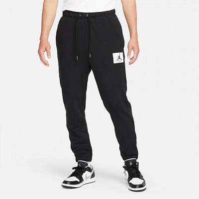 Брюки Nike M J ESS STMT FLC PANT DA9812-010 р. L черный