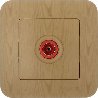 Розетка TV Makel Lillium Natural дуб