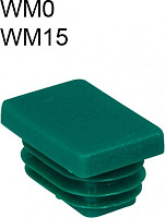 Заглушки для торців профілів 27x18 мм WM0 15 2 шт