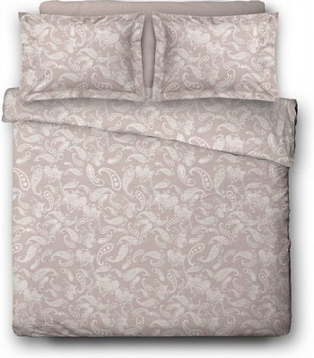 Комплект постільної білизни Royal great сімейний бежевий La Nuit