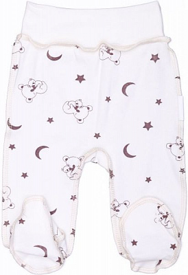Ползунки Bambinelli Медвежонок р.62 белый с рисунком 