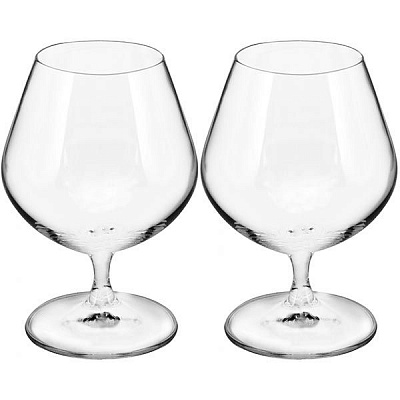 Набір бокалів для коньяку 2 for 2 400 мл 2 шт. Bohemia