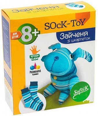 Набор для творчества SockToy Заяц Softik 