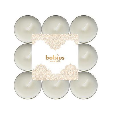 Свічка Bolsius чайна Золоте мереживо 18 шт. аромат Ваніль